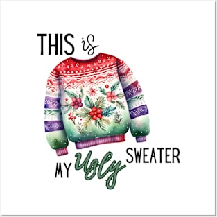 Ugly Christmas Sweater Posters and Art